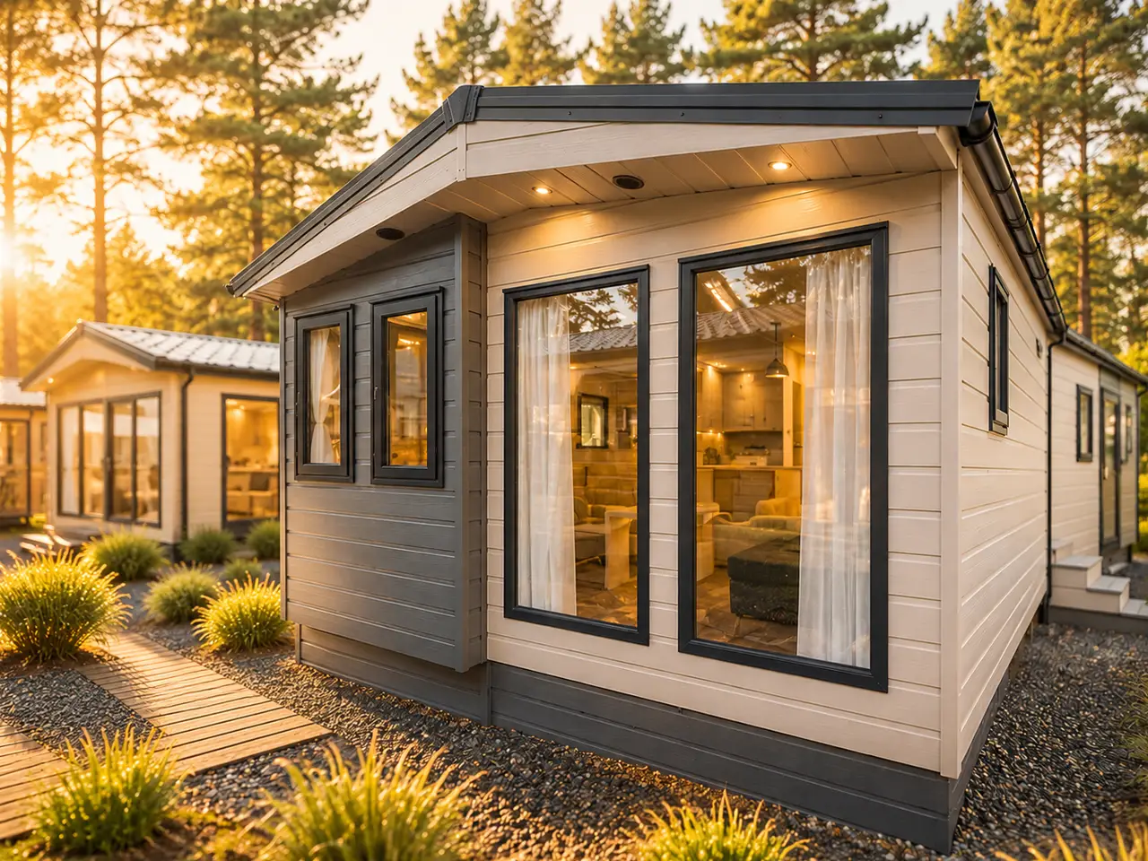 Boston chalet van Modular Living Boston chalet van Modular Living