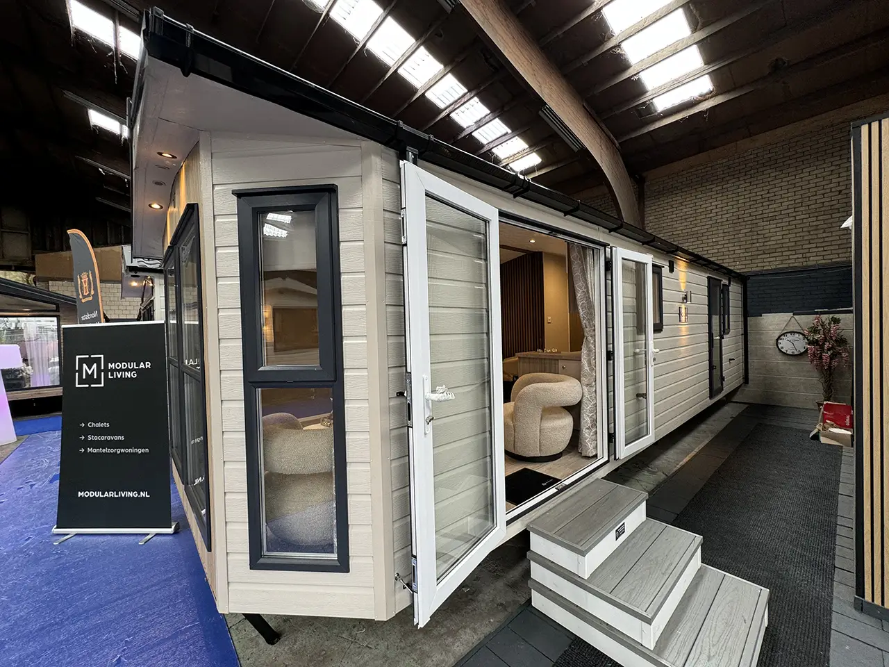 Nordik Chalet Stacaravan Mantelzorging