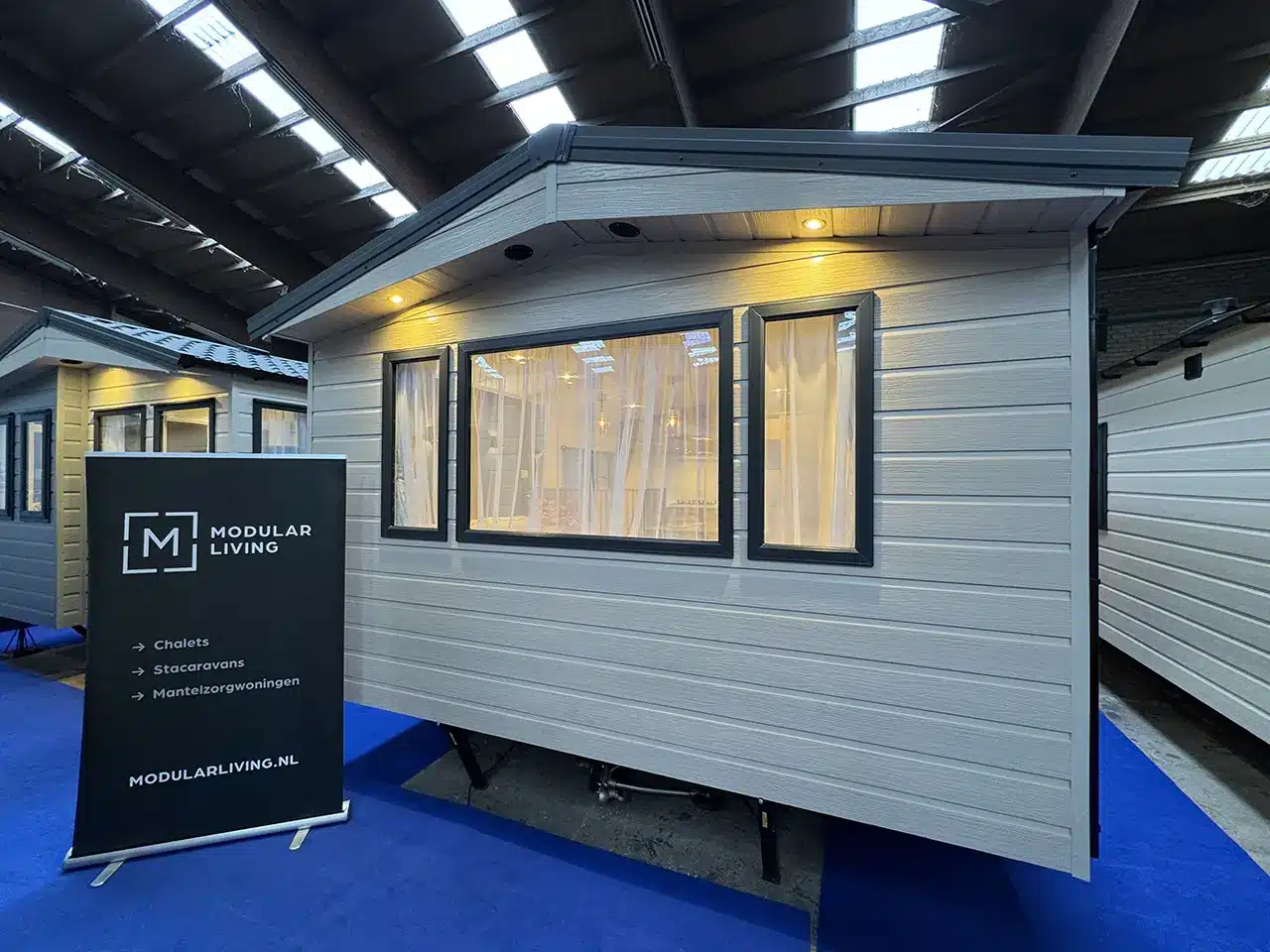 Austin chalet, stacarvan en reacreatiewoning van Modular Living