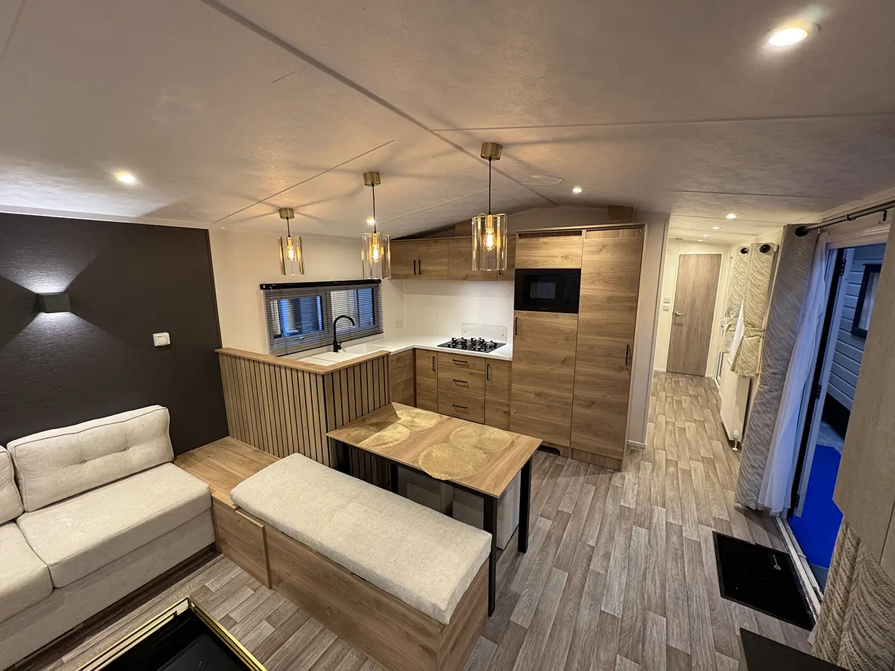 Austin chalet, stacarvan en reacreatiewoning van Modular Living