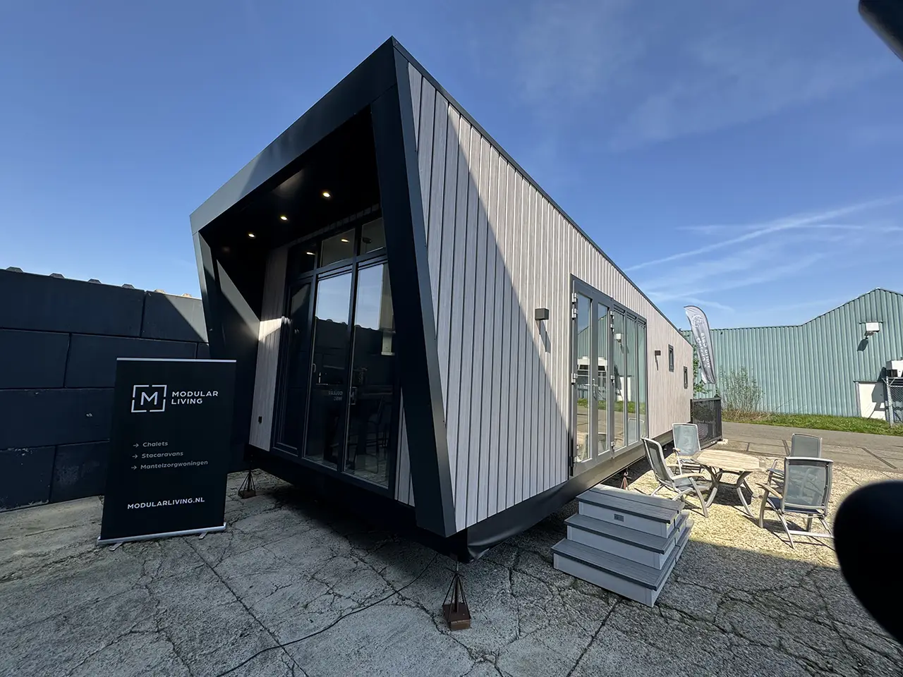 Just Nature chalet, stacaravan en recreatiewoning van Modular Living Just Nature chalet, stacaravan en recreatiewoning van Modular Living