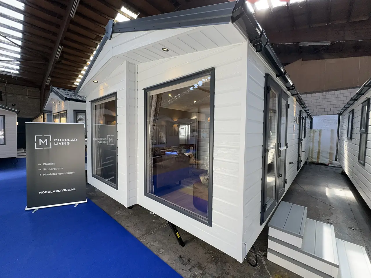 Nordik Jubilee chalet, stacaravan en recreatiewoning van Modular Living Nordik Jubilee chalet, stacaravan en recreatiewoning van Modular Living