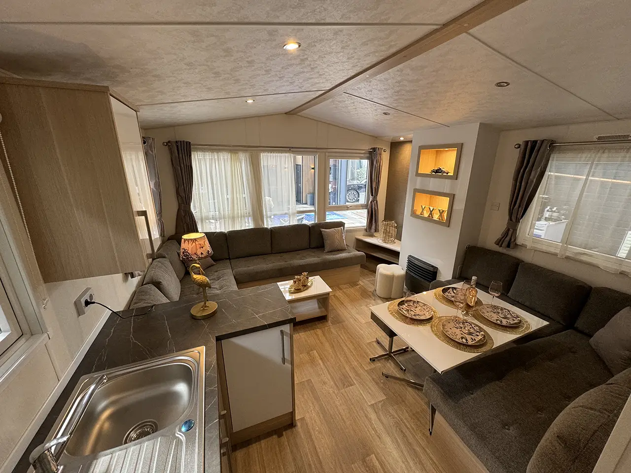 Nordstar chalet, stacaravan en recreatiewoning van Modular Living